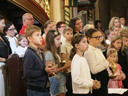 Rozpoczęcie przygotowania do I Komunii Świętej i poświęcenie darów dzieci komunijnych, 21.09.2025